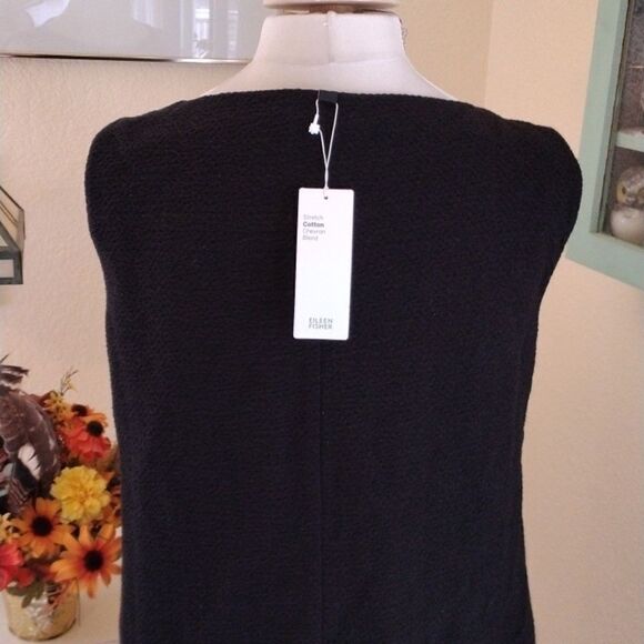 Eileen Fisher Black Dress - Picture 6 of 12